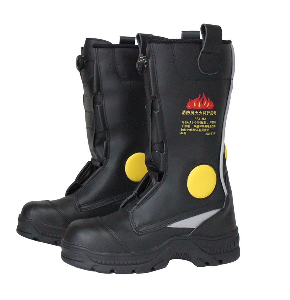 Firefighter boots (leather) Jiangxi Dingfeng Equipment Technology Co